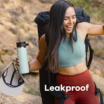 Hydro Flask Wide Mouth Lids for Easy Travel Sipping