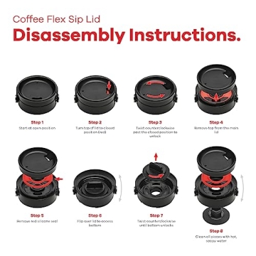 Hydro Flask Wide Mouth Lids for Easy Travel Sipping