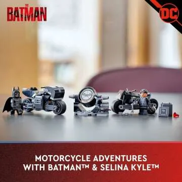 LEGO DC Batman Motorcycle Pursuit Building Kit