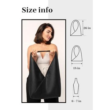 LEZZARINE Stylish Tote Bag - Chic Vegan Leather Design