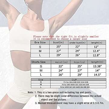 TWFRHC Women's Workout Sets Ribbed Tank 2 Piece Seamless High Waist Gym Outfit Yoga Shorts Sets
