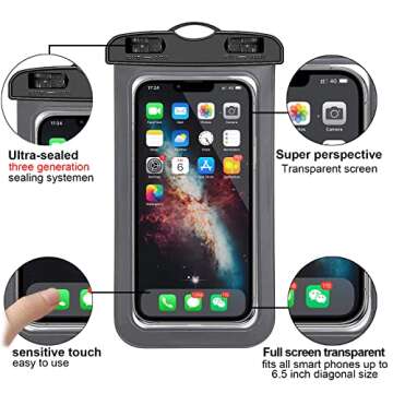Universal Waterproof Phone Pouch for Outdoor Adventures - Famoby
