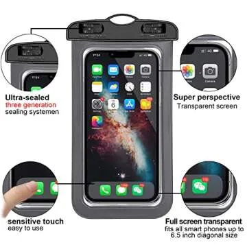 Universal Waterproof Phone Pouch for Outdoor Adventures - Famoby