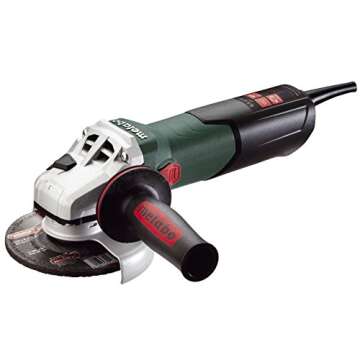 Metabo WEV10-125 Variable Speed Angle Grinder - 9.5 Amp