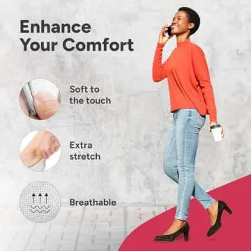 Eedor No Show Socks Womens Invisible Liner, Non Slip & Low Cut, Casual & Formal Wear, Soft & Stretchable, 8 Pairs Small Size 5-7, Multi Color