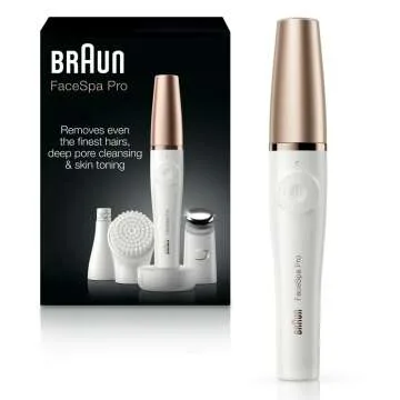 Braun Face Epilator Pro 911 - 3-in-1 Skin Care Device