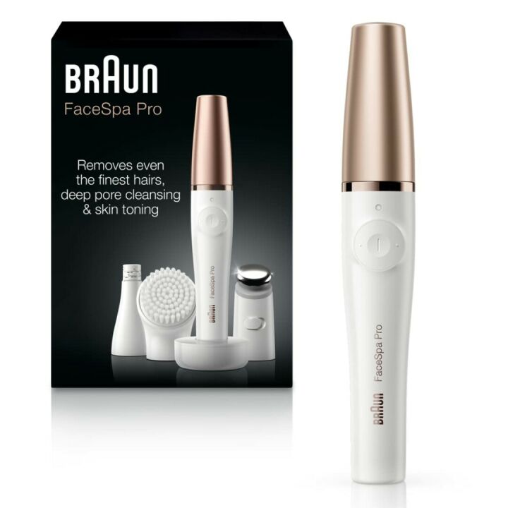Braun Face Epilator Pro 911 - 3-in-1 Skin Care Device