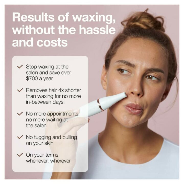 Braun Face Epilator Pro 911 - 3-in-1 Skin Care Device