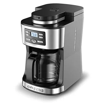 Gourmia Digital Coffee Machine with Built-in Grinder