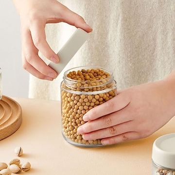 MR.KIANGCI 16 oz Leak Proof Mason Jars for Food Storage