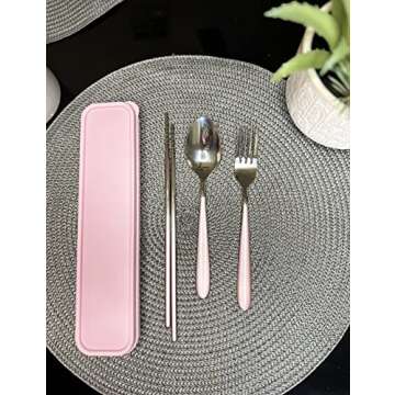 Portable cutlery set