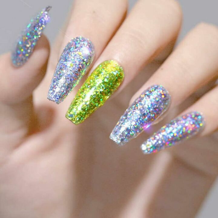 Holographic Glitter Set for Stunning Nail Art