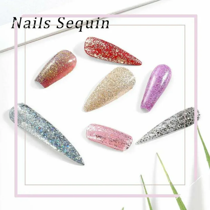 Holographic Glitter Set for Stunning Nail Art
