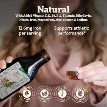 Floradix Iron Sport for Energy & Performance - Vegan Formula