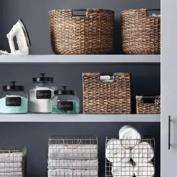 Elegant 3-Piece Glass Food Storage Jar Set with Lids