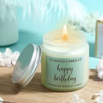 Birthday Gifts for Women, Happy Bath Set Relaxing Spa Gift Baskets Ideas for Her, Mom, Sister, Female Friends, Coworker, Wife, Girlfriend, Daughter, Unique Gifts for Women Who Have Everything