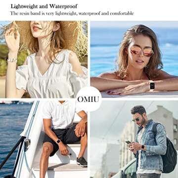 OMIU Resin Apple Watch Band - Stylish & Durable