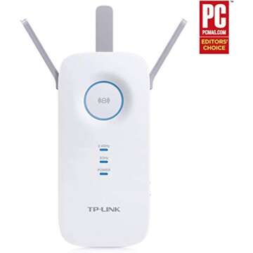 TP-Link AC1750 WiFi Extender (RE450), PCMag Editor's Choice, Up to 1750Mbps, Dual Band WiFi Repeater...