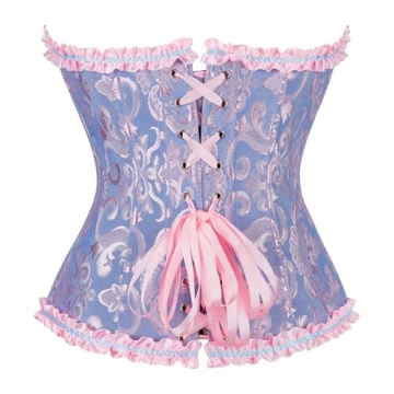 Zhitunemi Floral Lace Up Corset - Stunning & Comfortable