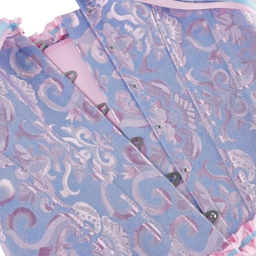 Zhitunemi Floral Lace Up Corset - Stunning & Comfortable