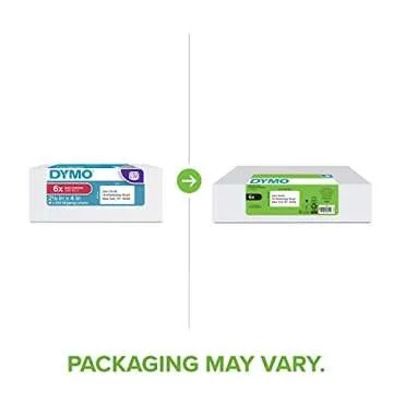 DYMO Authentic LW Standard Shipping Labels - 1320 Labels for LabelWriter