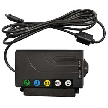 RICHMAT Wireless HJH55 Remote Control and HJC18 Control Box for Adjustable Bed