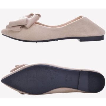 Elegant SAILING LU Bow-Knot Ballet Flats for Women