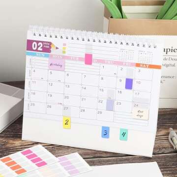 480 PCS Sticky Index Tabs, Colored Strip Page Markers, Writable and Repositionable File Tabs Flags for Pages, Reading Notes, Classify Files, 12 Colors（0.47X 1.1inch）