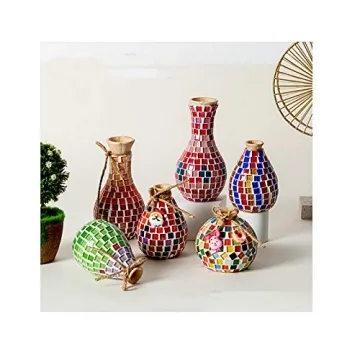 Mosaic Glass Tiles for Crafts Bulk DIY Picture Frames