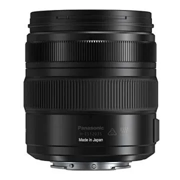 Panasonic LUMIX G Series Camera Lens, 12-35mm F2.8 Leica DG Vario-ELMARIT Interchangeable Lens for Mirrorless Micro Four Thirds Digital Cameras, Power O.I.S. - H-ES12035 Black