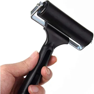 Top Durable 4-Inch Rubber Brayer Roller for Crafting