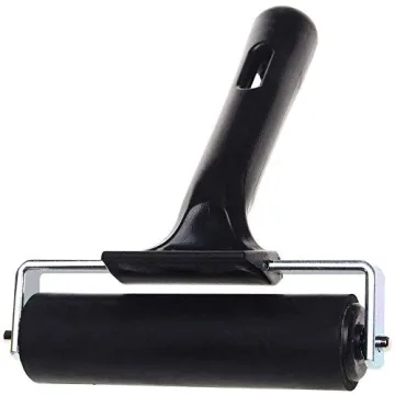 Top Durable 4-Inch Rubber Brayer Roller for Crafting