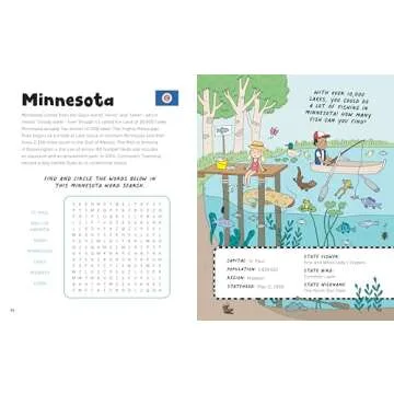 Fun with 50 States: A Big Activity Book for Kids about the Amazing United States