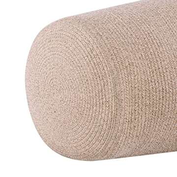 Elegant 105L Cotton Rope Laundry Hamper by YOUDENOVA