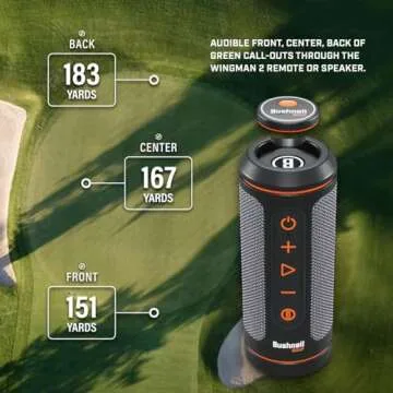Bushnell Wingman 2 GPS Speaker & Remote | Top Golf Gear