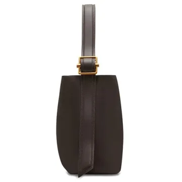 Steve Madden LACY Tote - Versatile Chic Handbag in Chocolate