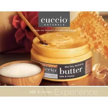 Cuccio Milk & Honey Butter Lotion – Ultra-Hydrating Moisturizer