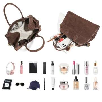 Women's Suede Tote Bag – Stylish, Spacious & Chic