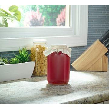 1790 Half Gallon Glass Jars - Perfect for Brewing and Storing