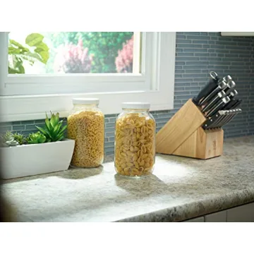 1790 Half Gallon Glass Jars - Perfect for Brewing and Storing