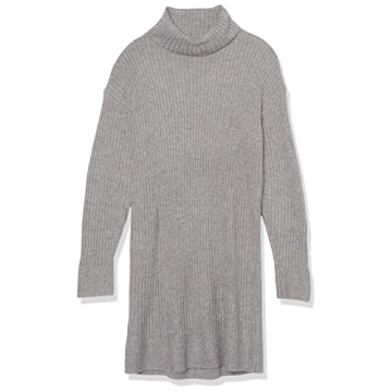 Stylish Cozy Turtleneck Dress by The Drop for Women