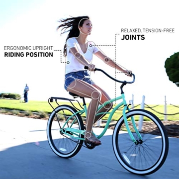 sixthreezero Women's Beach Cruiser Bike for Stylish Rides