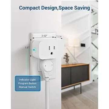 DEWENWILS Remote Control Outlet for Easy Device Management