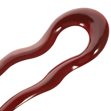 Elegant LALAFINA U-Shaped Hair Pins for Stylish Hair Dos