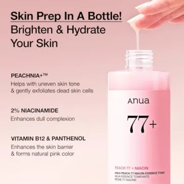 Anua Peach 77 Niacin Essence Toner for Brightening & Hydration