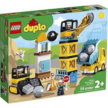 LEGO DUPLO Construction Wrecking Ball Demolition 10932 Toy