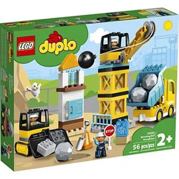 LEGO DUPLO Construction Wrecking Ball Demolition 10932 Toy