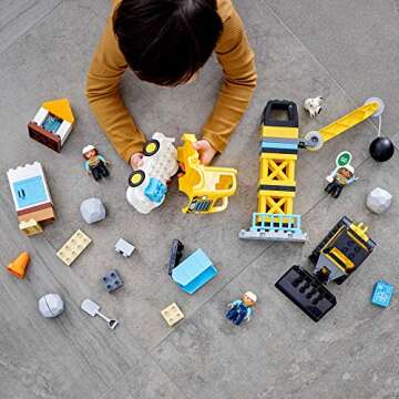 LEGO DUPLO Construction Wrecking Ball Demolition 10932 Toy