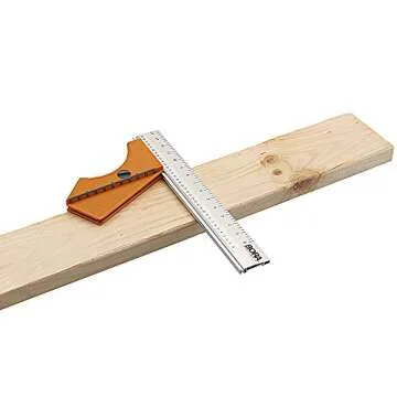 Bora 530416 Quickcut Circular Saw Guide With Rail & Angle Assist, All-In-One Woodworking Tool, Stron...