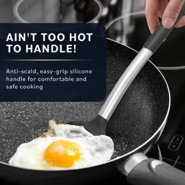 Home Hero Silicone Spatulas - Durable, Heat-Resistant Kitchen Utensils